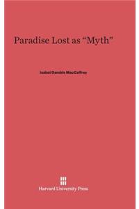 Paradise Lost as 