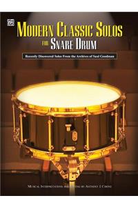 Modern Classic Solos for Snare Drum