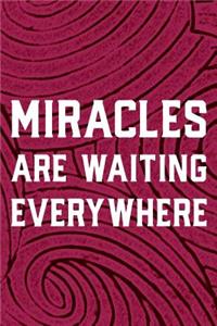 Miracles Are Waiting Everywhere