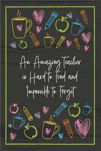 An Amazing Teacher is Hard to Find and Impossible to Forget