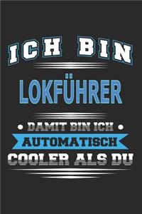 Ich bin Lokführer Damit bin ich automatisch cooler als du