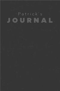 Patrick's Journal