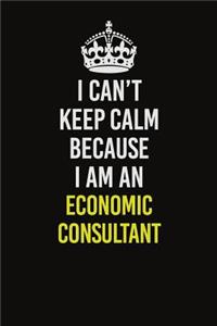 I Can�t Keep Calm Because I Am An Economic Consultant