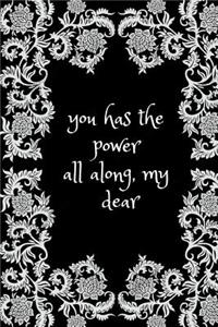 You Has the Power All Along My Dear