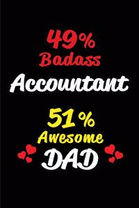 49% Badass Accountant 51% Awesome Dad