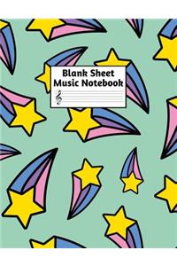 Blank Sheet Music Notebook