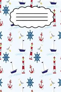 Notebook With Boat