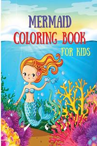 Mermaid Coloring Book For Kids