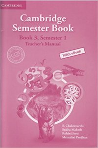 Cambridge Semester Book: Book 3, Semester 1 Teachers Manual
