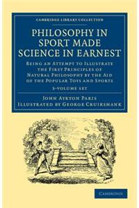 Philosophy in Sport Made Science in Earnest 3 Volume Set