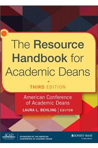 The Resource Handbook for Academic Deans