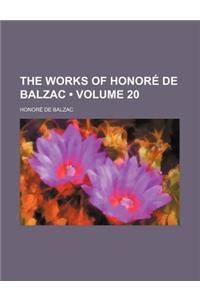 The Works of Honore de Balzac (Volume 20)