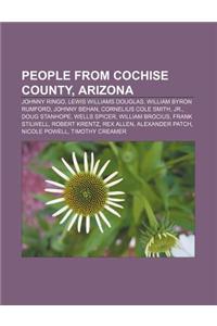 People from Cochise County, Arizona