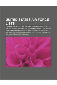 United States Air Force Lists