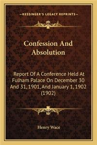 Confession And Absolution