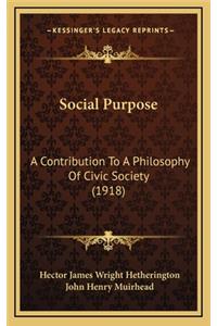 Social Purpose