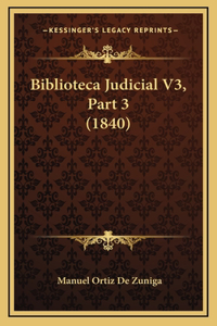 Biblioteca Judicial V3, Part 3 (1840)