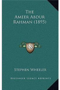 The Ameer Abdur Rahman (1895)