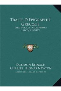 Traite D'Epigraphie Grecque
