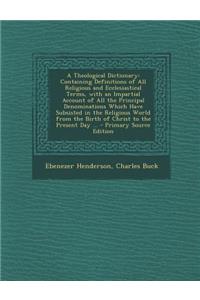 A Theological Dictionary