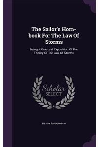 Sailor's Horn-book For The Law Of Storms