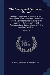 Survey and Settlement Manual