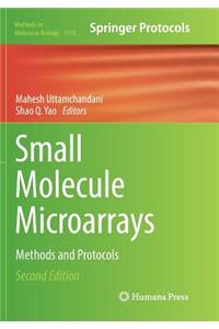 Small Molecule Microarrays: Methods and Protocols