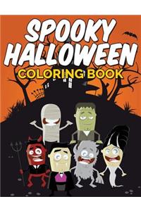 Spooky Halloween Coloring Book