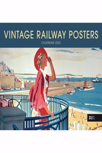 2023 Vintage Railway Nrm A4 Calendar Plastic Free