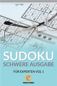 Sudoku Schwere Ausgabe für Experten Vol 1