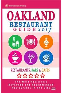 Oakland Restaurant Guide 2017