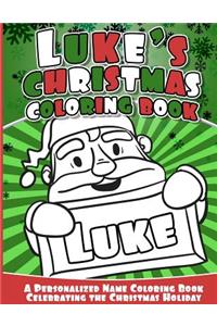 Luke's Christmas Coloring Book