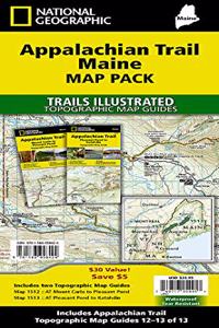 Appalachian Trail: Maine [Map Pack Bundle]