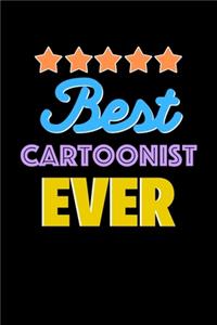Best Cartoonist Evers Notebook - Cartoonist Funny Gift