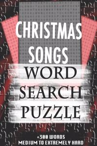 CHRISTMAS SONGS WORD SEARCH PUZZLE +300 WORDS Medium To Extremely Hard