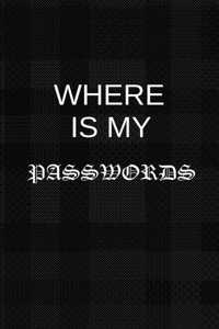 Where Is My Passwords