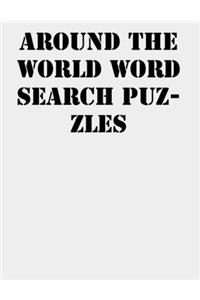 Around the World Word Search Puzzles