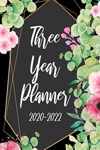 Three Year Planner 2020-2022