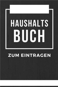 Haushalts Buch Zum Eintragen