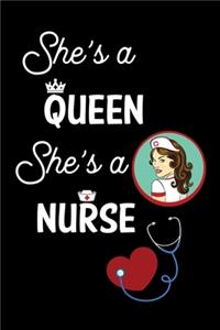 She's a queen she's a nurse