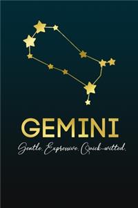 Gemini. Gentle. Expressive. Quick-Witted.