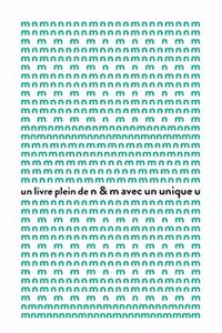 Un livre plein de n & m avec un unique u