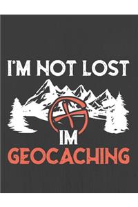 I'm Not Lost I'm Geocaching