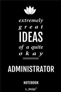 Notebook for Administrators / Administrator