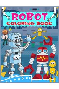 Robot Coloring Book