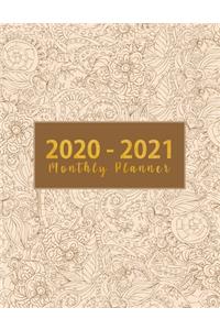 2020-2021 Monthly Planner