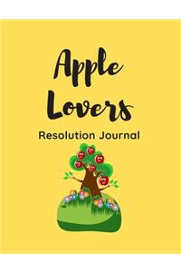 Apple Lovers Resolution Journal