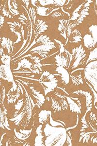 2020 Weekly Planner Floral Poppy Kraft 134 Pages