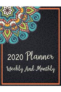 2020 Planner Weekly And Monthly