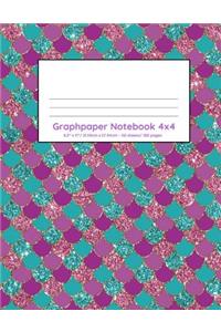 Graphpaper Notebook 4x4